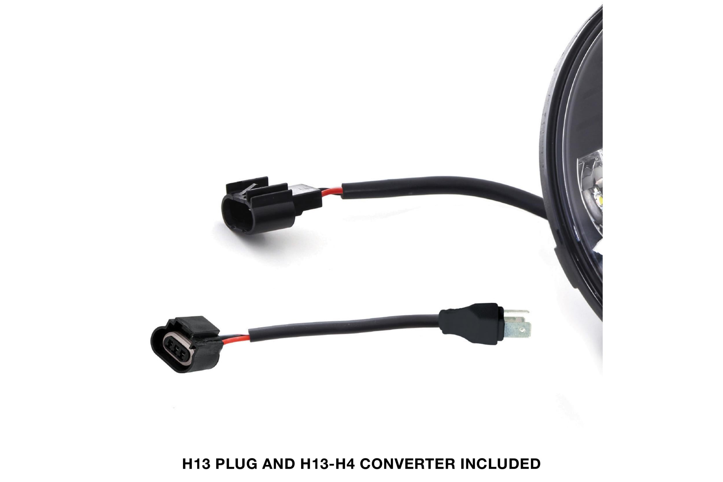 ProComp Pro Comp Jeep Headlights: 7" Round LED Hi/Lo (07-18 JK)