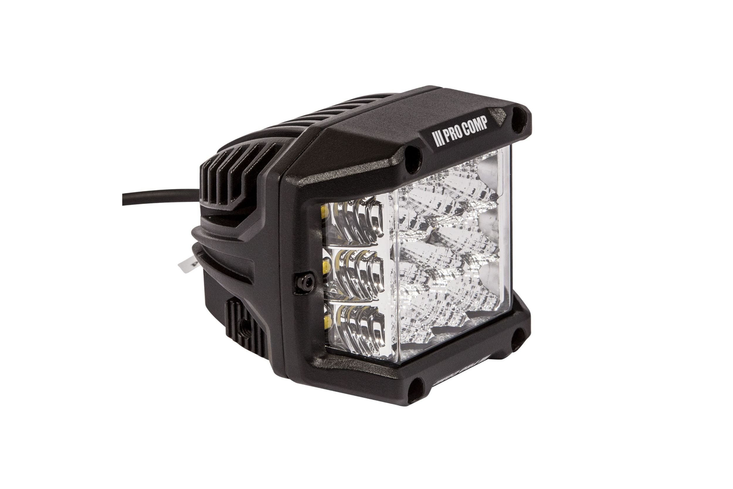 ProComp Pro Comp LED Pods: Wide Angle / 75W / White / Combo Beam