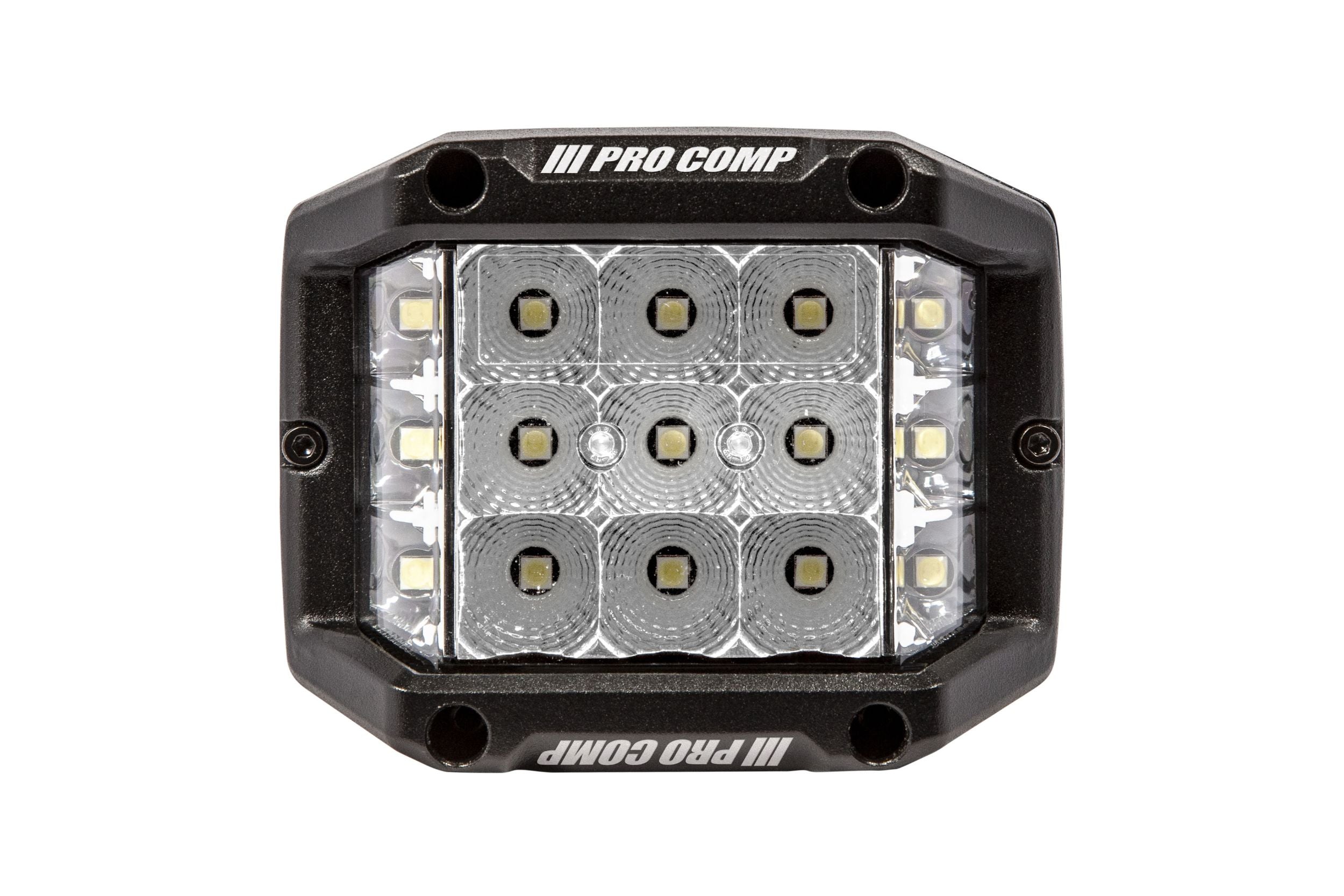 ProComp Pro Comp LED Pods: Wide Angle / 75W / White / Combo Beam