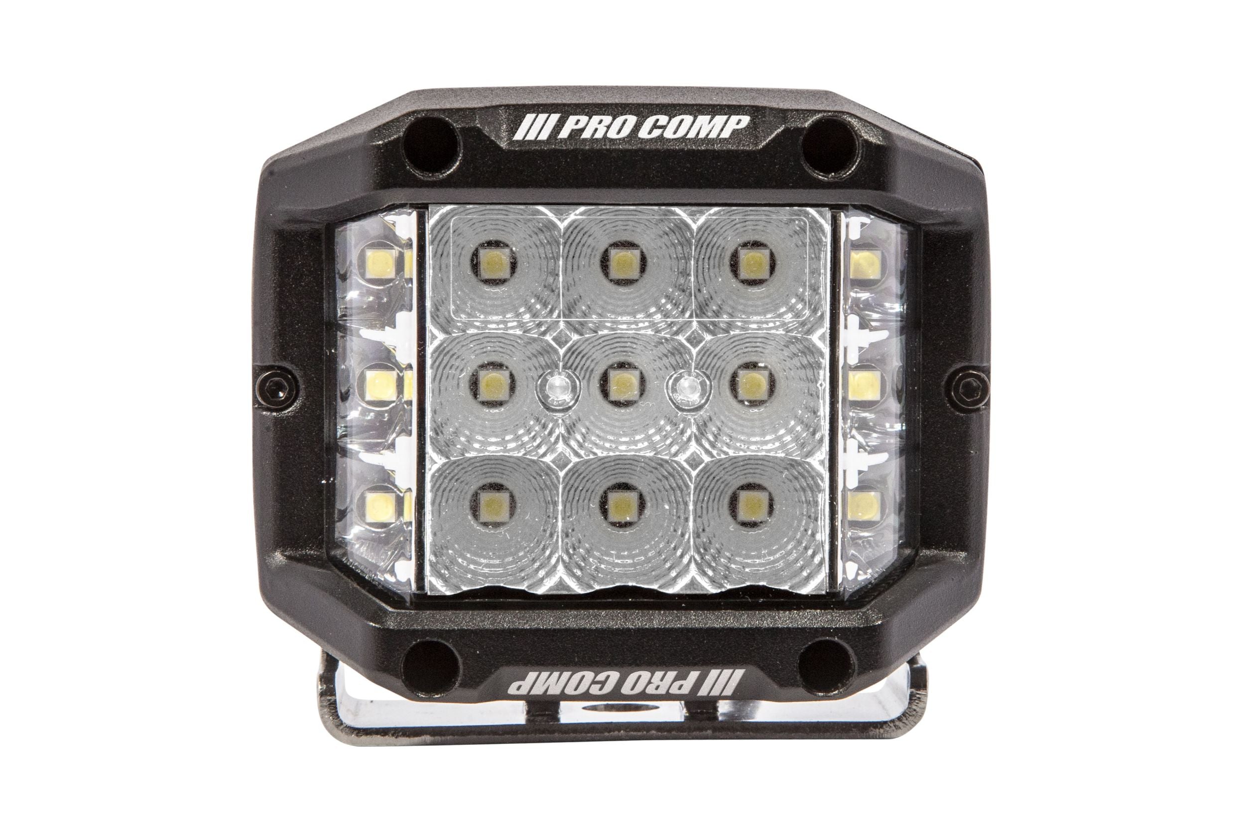 ProComp Pro Comp LED Pods: Wide Angle / 75W / White / Combo Beam