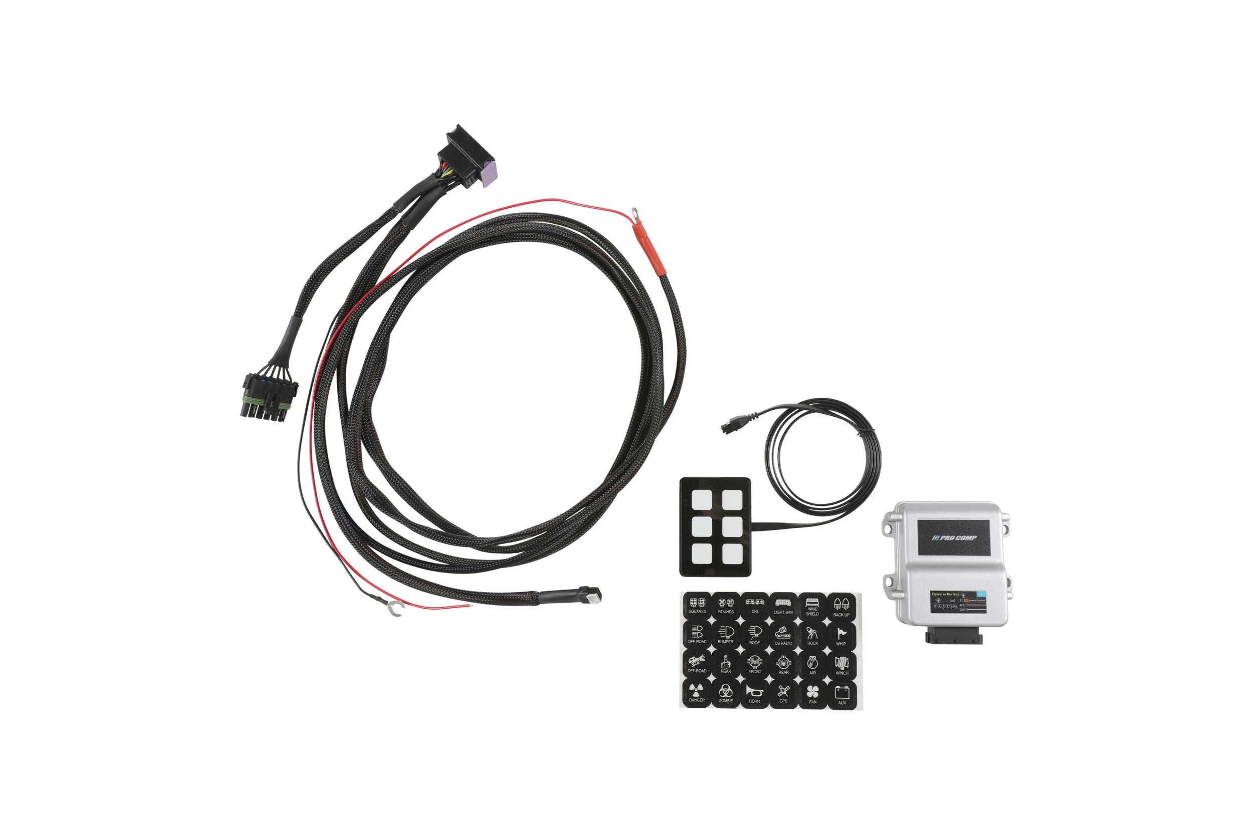 ProComp Pro Comp SS6 Universal Upfitter Switch Panel: Universal