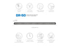 ProComp Pro Comp Motorsports Series Double Row Light Bar: 50" / White / Combo Beam