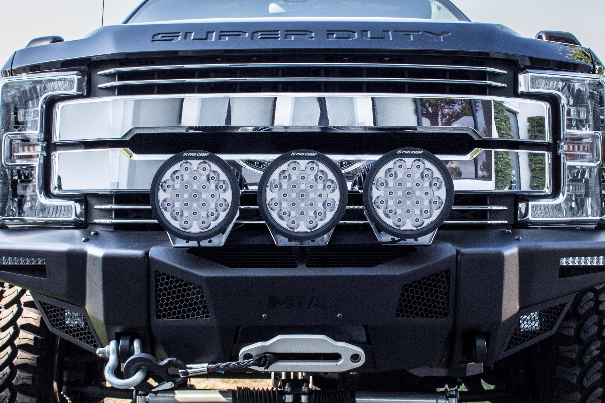ProComp Pro Comp Motorsports Series LED Pod: 5" / White / Combo Beam