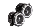 ProComp Pro Comp Jeep Fog Lights: Wide Fog Beam (White) (07-18 JK)
