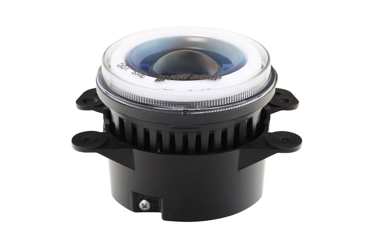 ProComp Pro Comp Jeep Fog Lights: Wide Fog Beam (White) (07-18 JK)