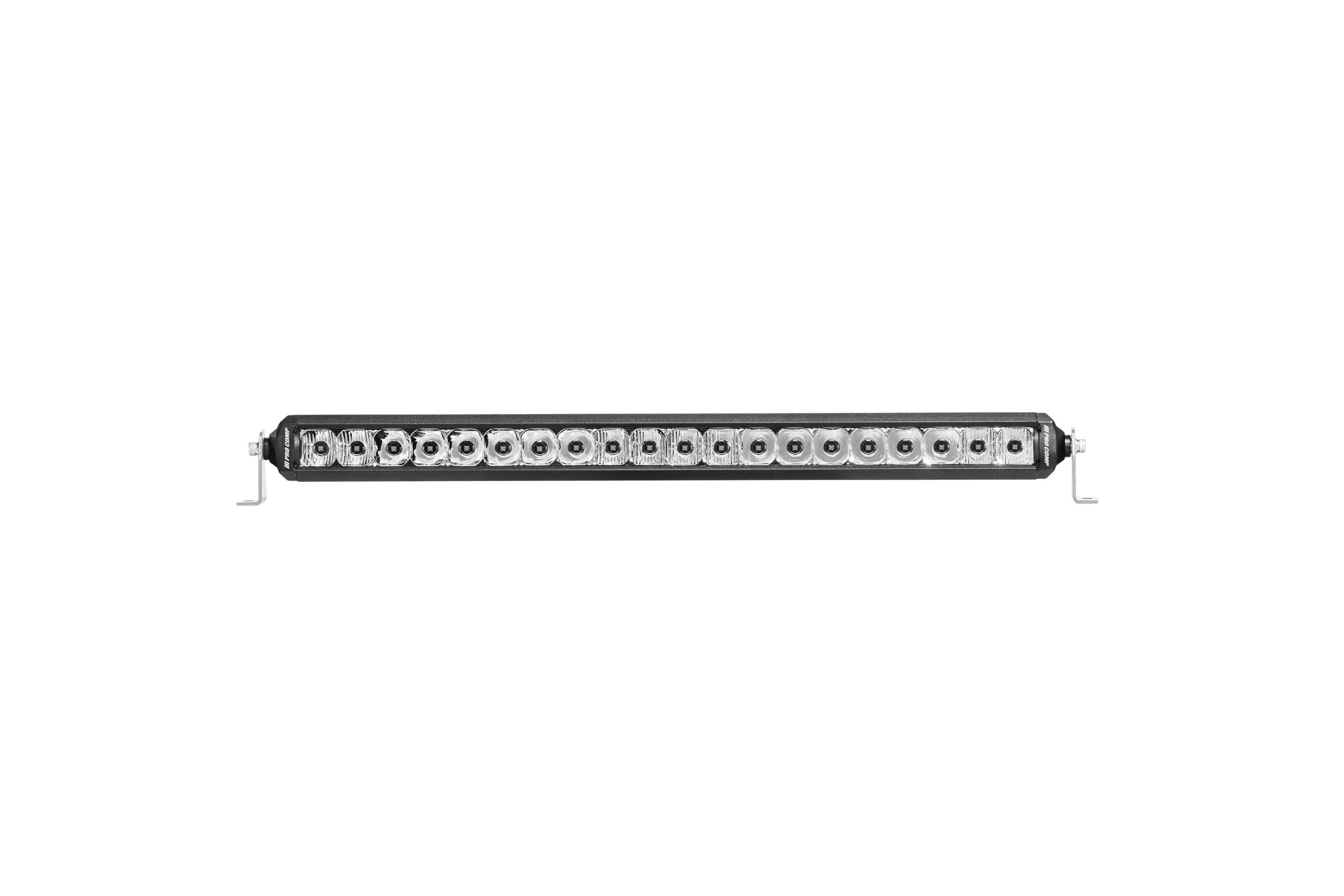 ProComp Pro Comp Motorsports Series Single Row Light Bar: 20" / White / Combo Beam