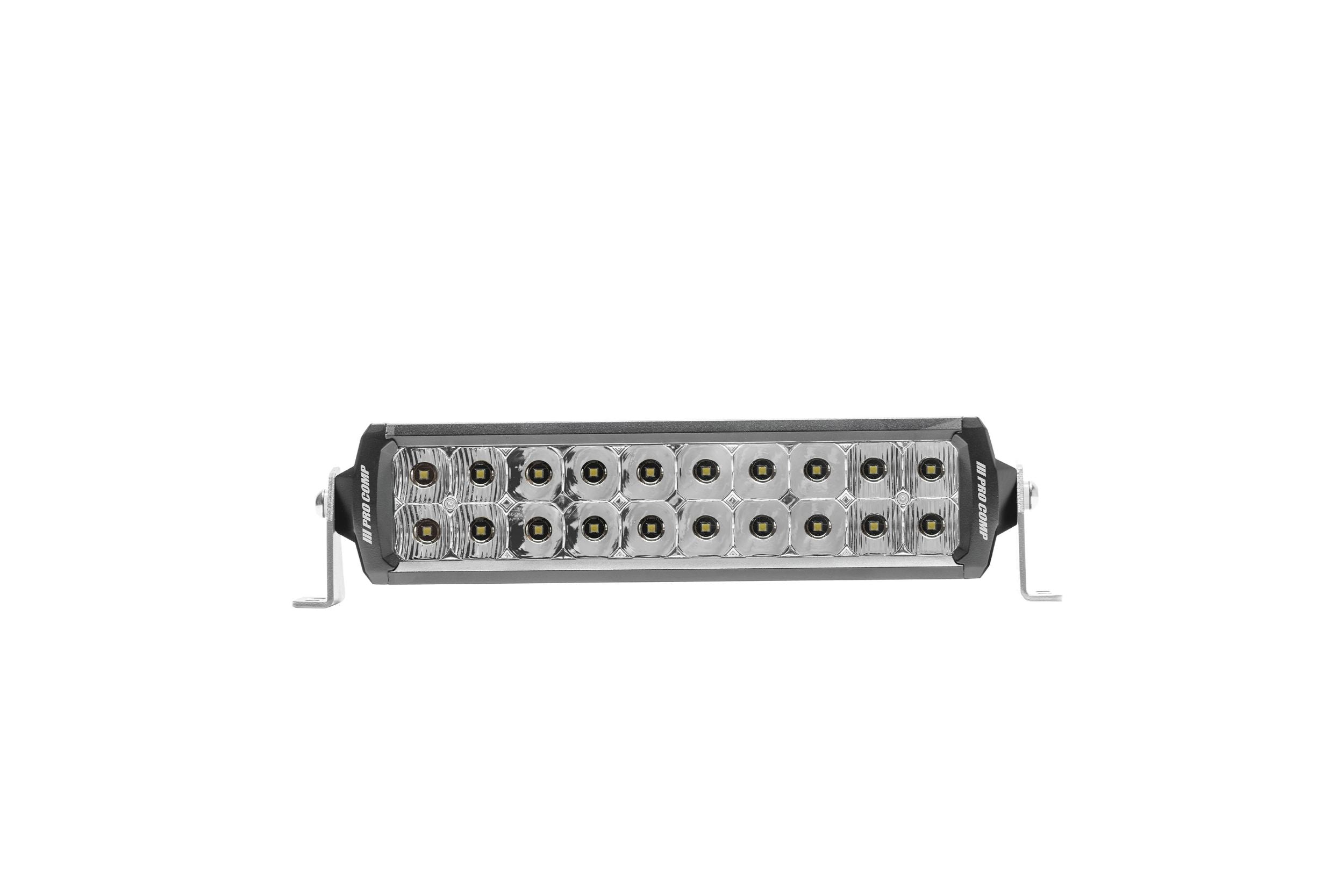 ProComp Pro Comp Motorsports Series Double Row Light Bar: 10" / White / Combo Beam