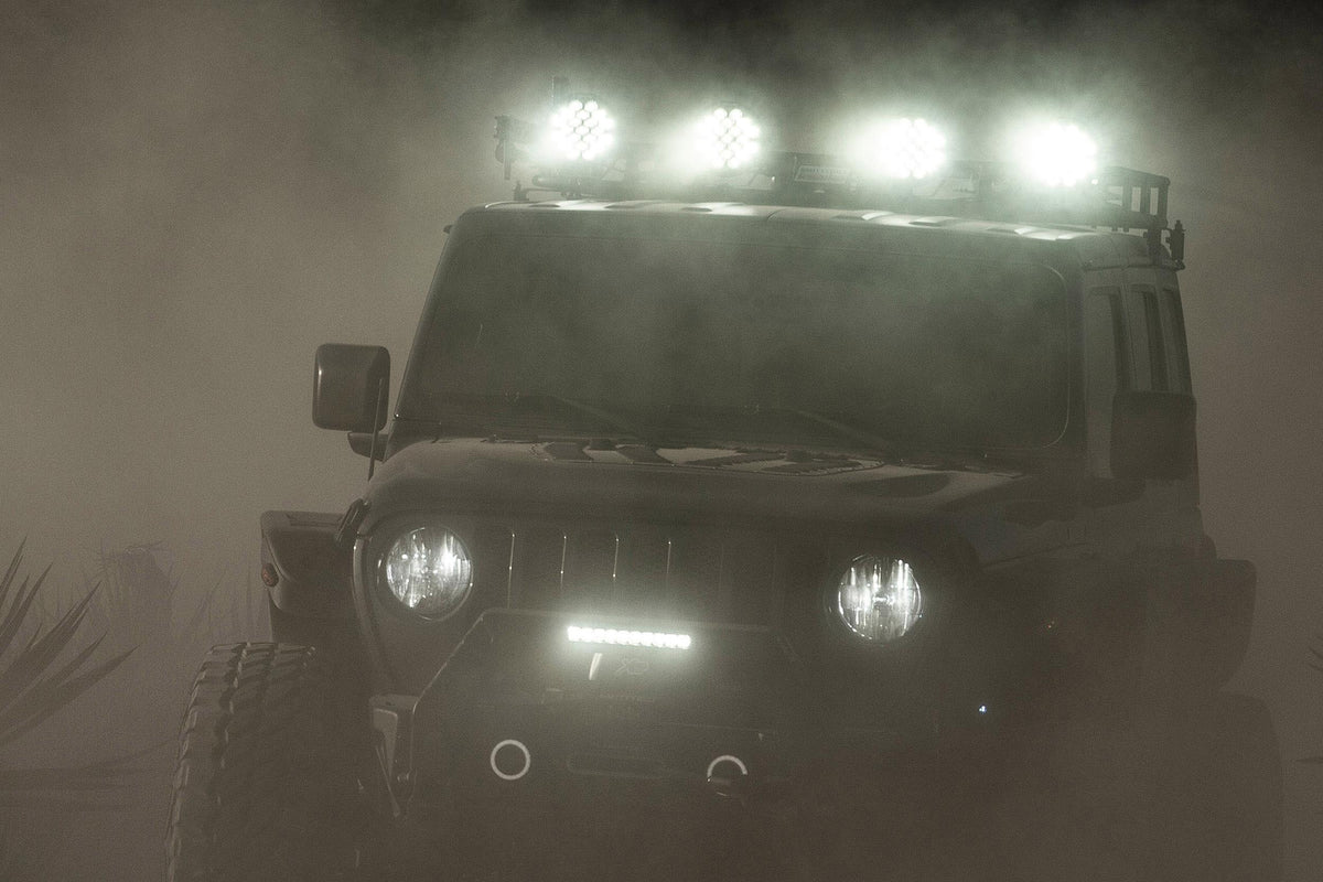 ProComp Pro Comp Motorsports Series Single Row Light Bar: 10" / White / Combo Beam