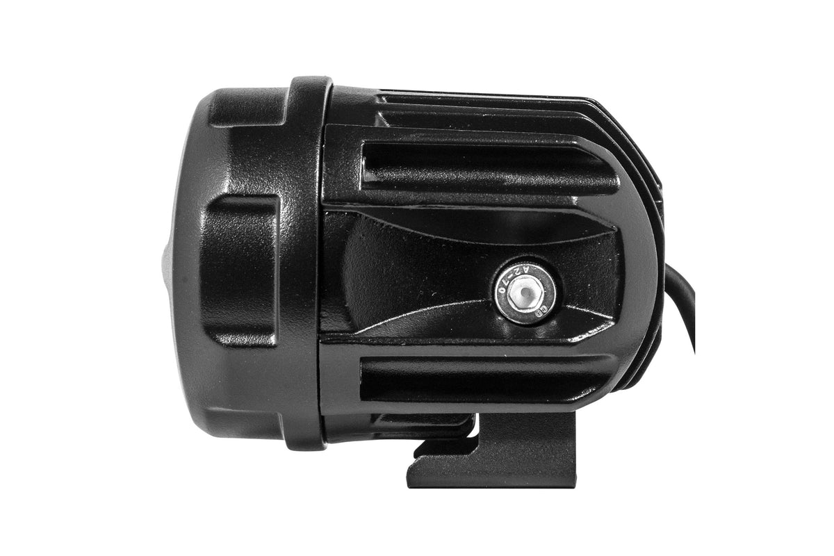 ProComp Pro Comp S4-R LED Pods: 2x2 Round / 20W / White / Spot Beam