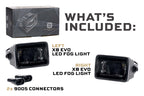 Morimoto XB Evo Fog Lights: Type F2 (White / Set)
