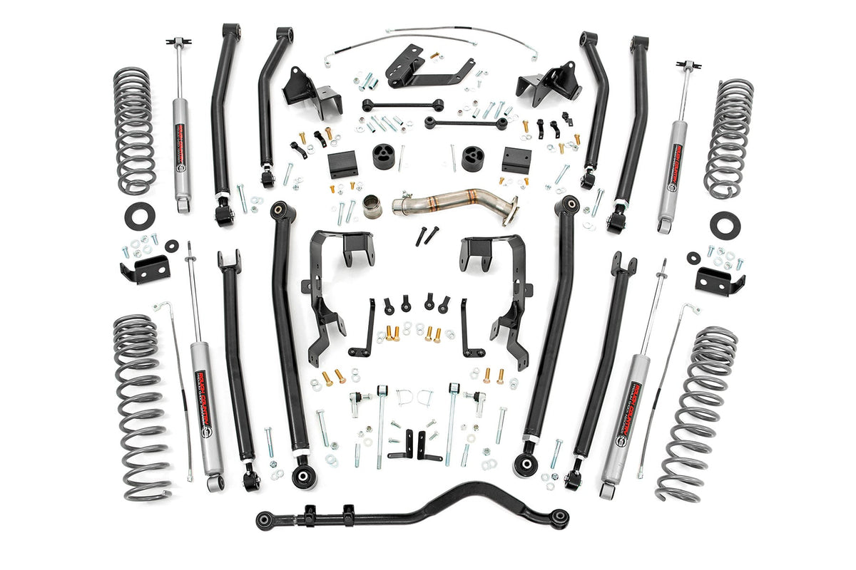 ROUGH COUNTRY Lift Kit Jeep Wrangler Unlimited 4WD (2012-2018)