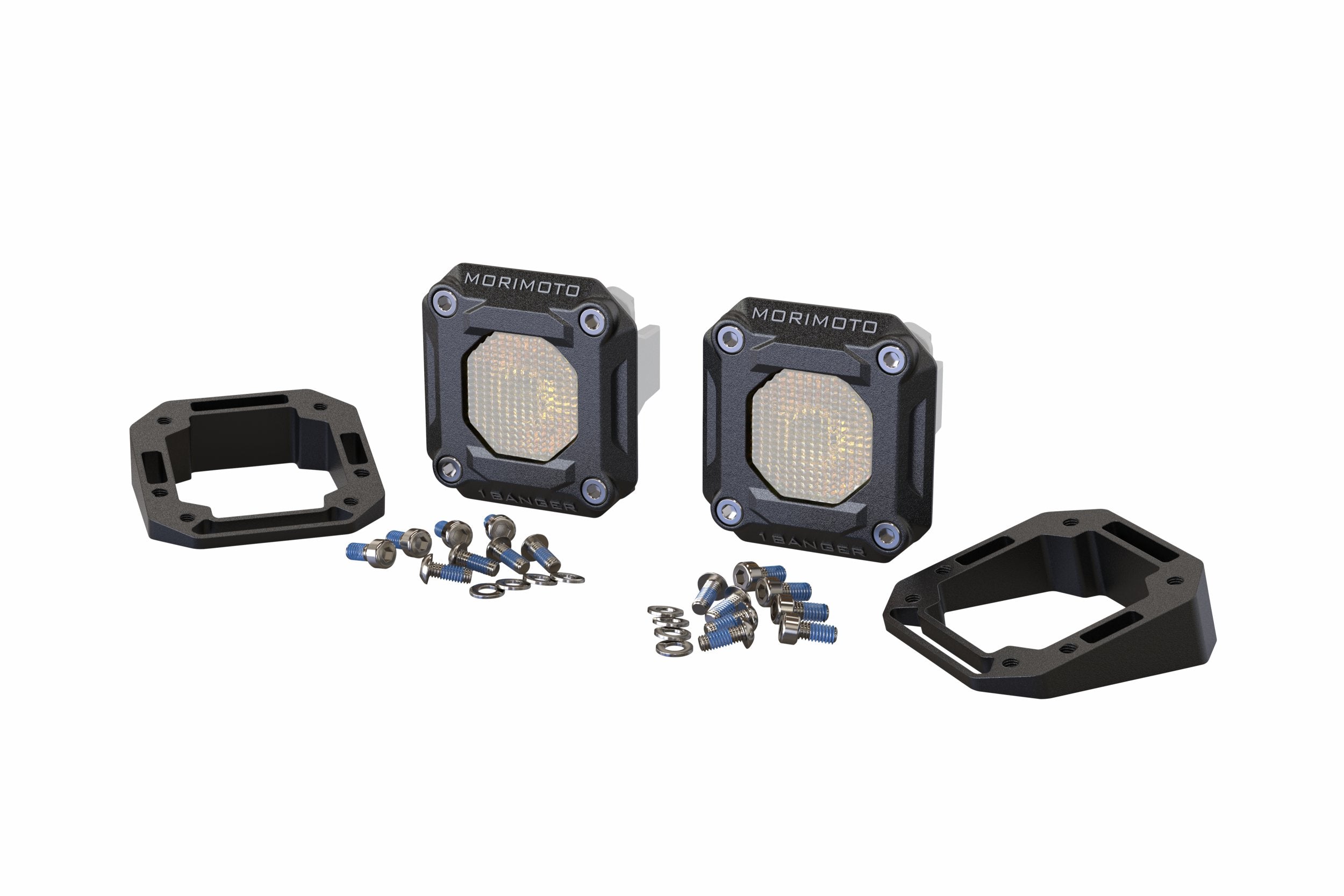 Morimoto Flush or Angled Mounting Kit: Morimoto 1Banger