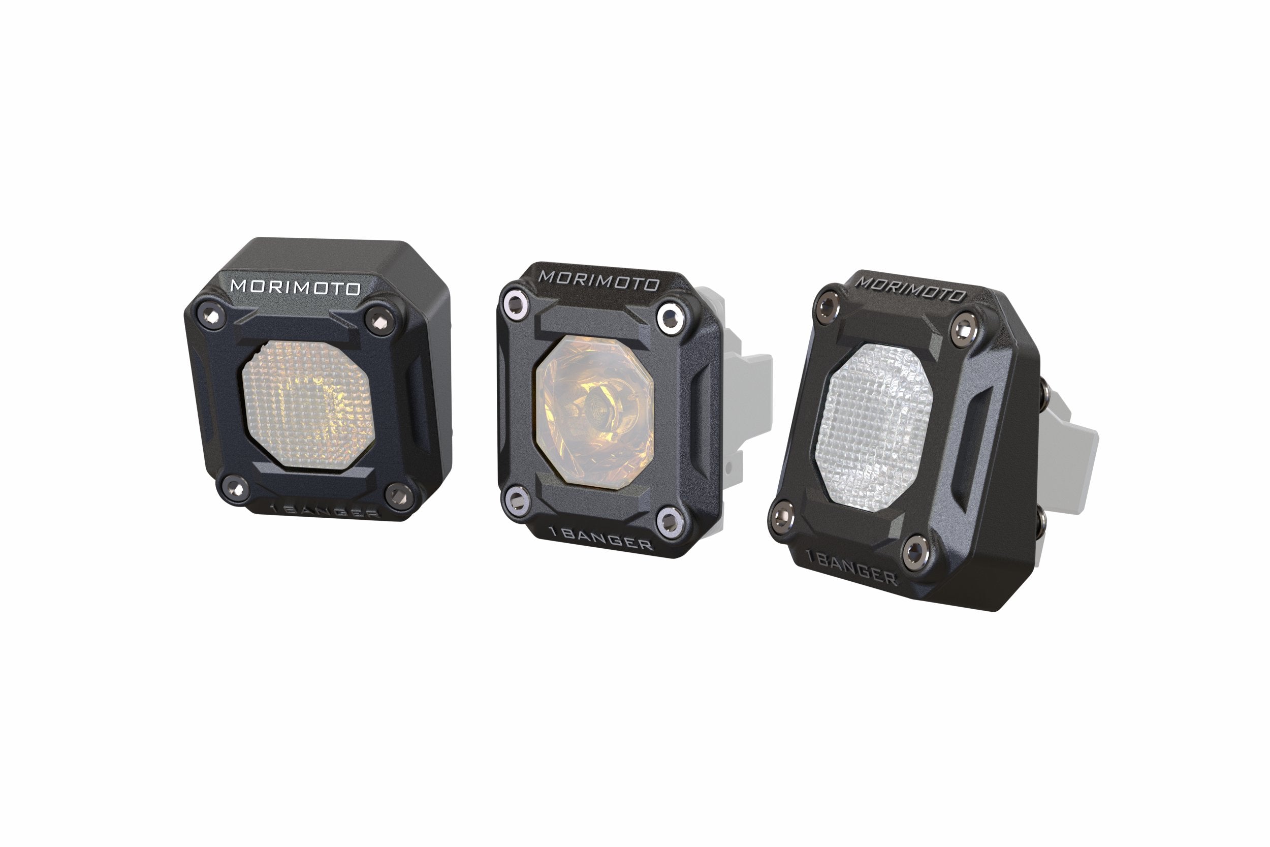 Morimoto Flush or Angled Mounting Kit: Morimoto 1Banger