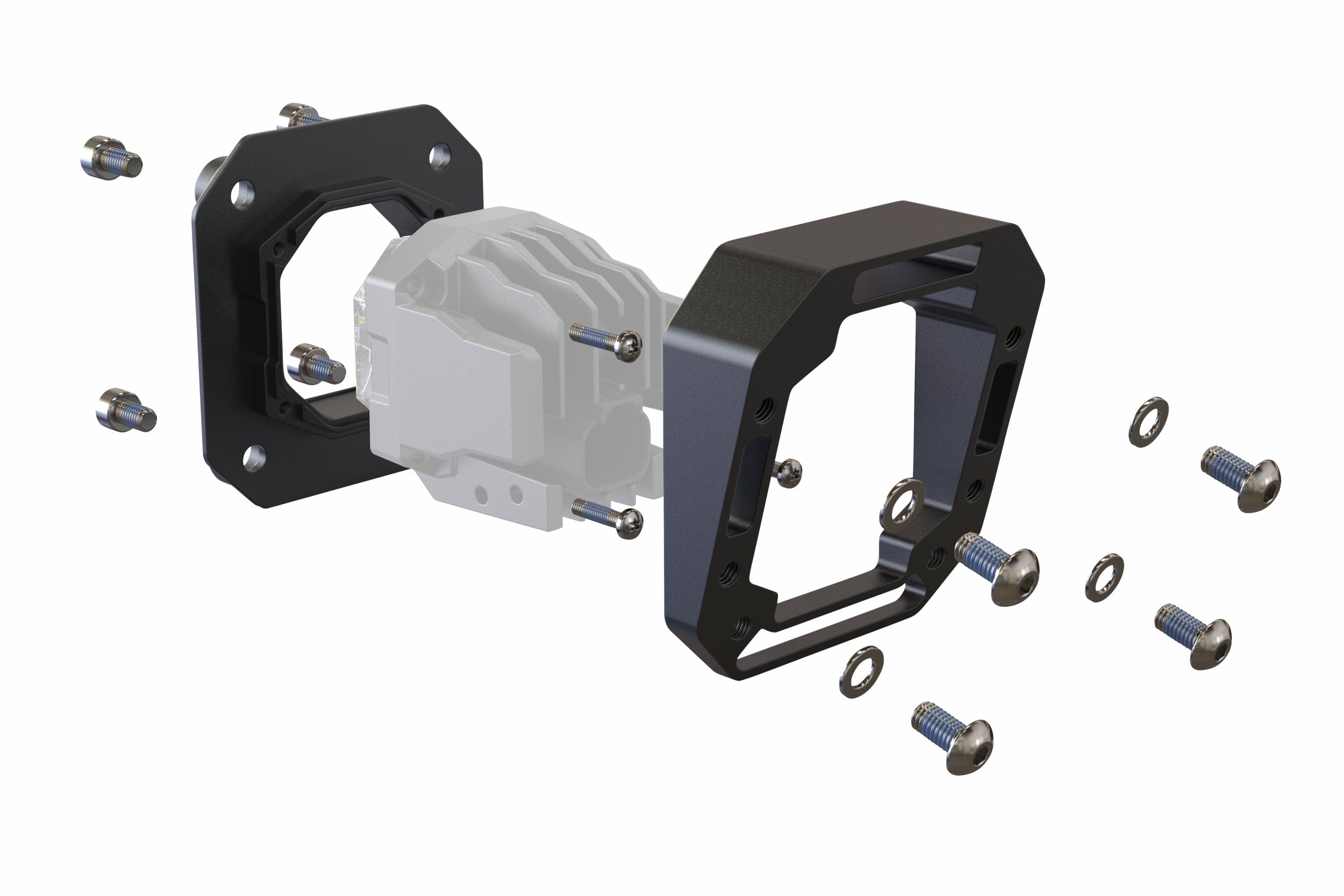 Morimoto Flush or Angled Mounting Kit: Morimoto 1Banger