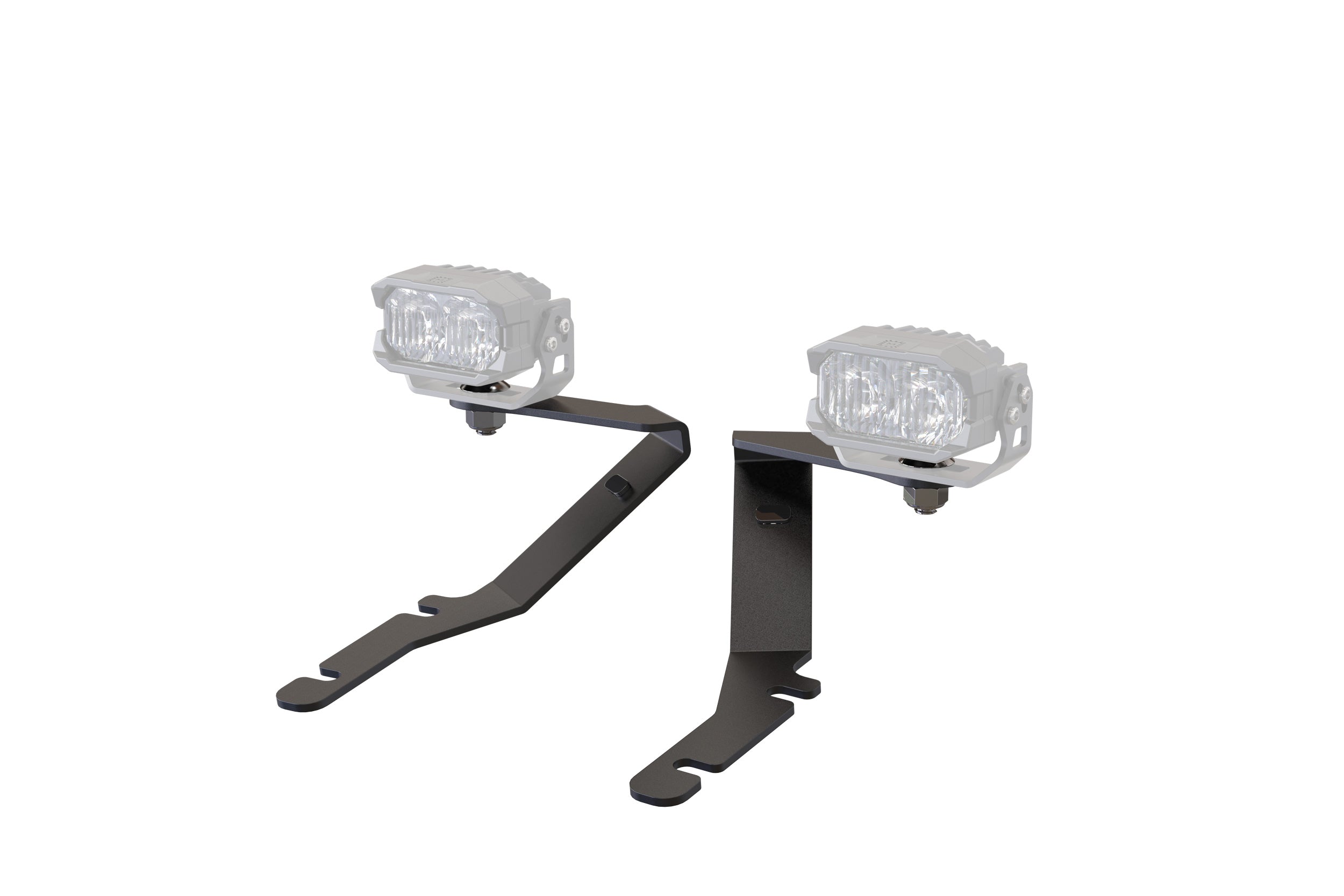 Morimoto Ditch Light Brackets: Jeep Grand Cherokee (11-22) / Durango (11-24 / Set)