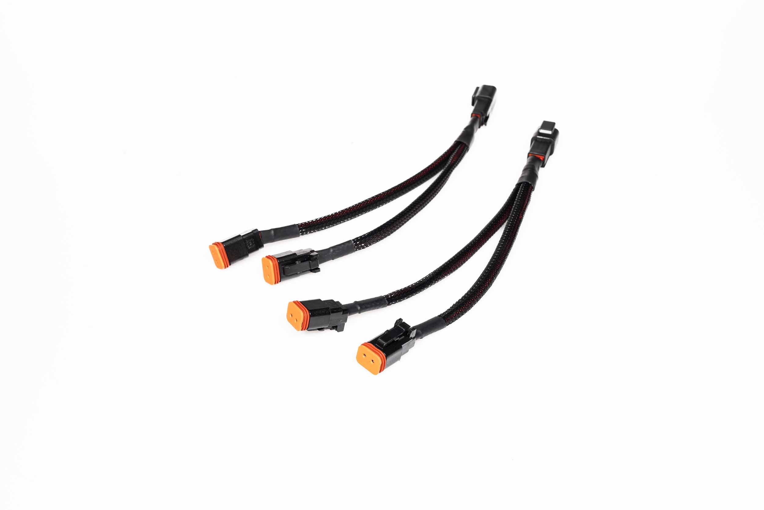Morimoto Splitters: Deutsch 2P Male to 2x Deutsch 2P Female (Set)