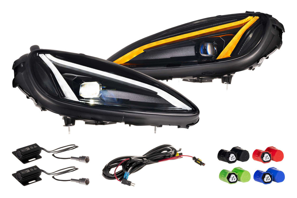 Morimoto XB LED Headlights: Corvette C6 (05-13 / Gen II / Set)