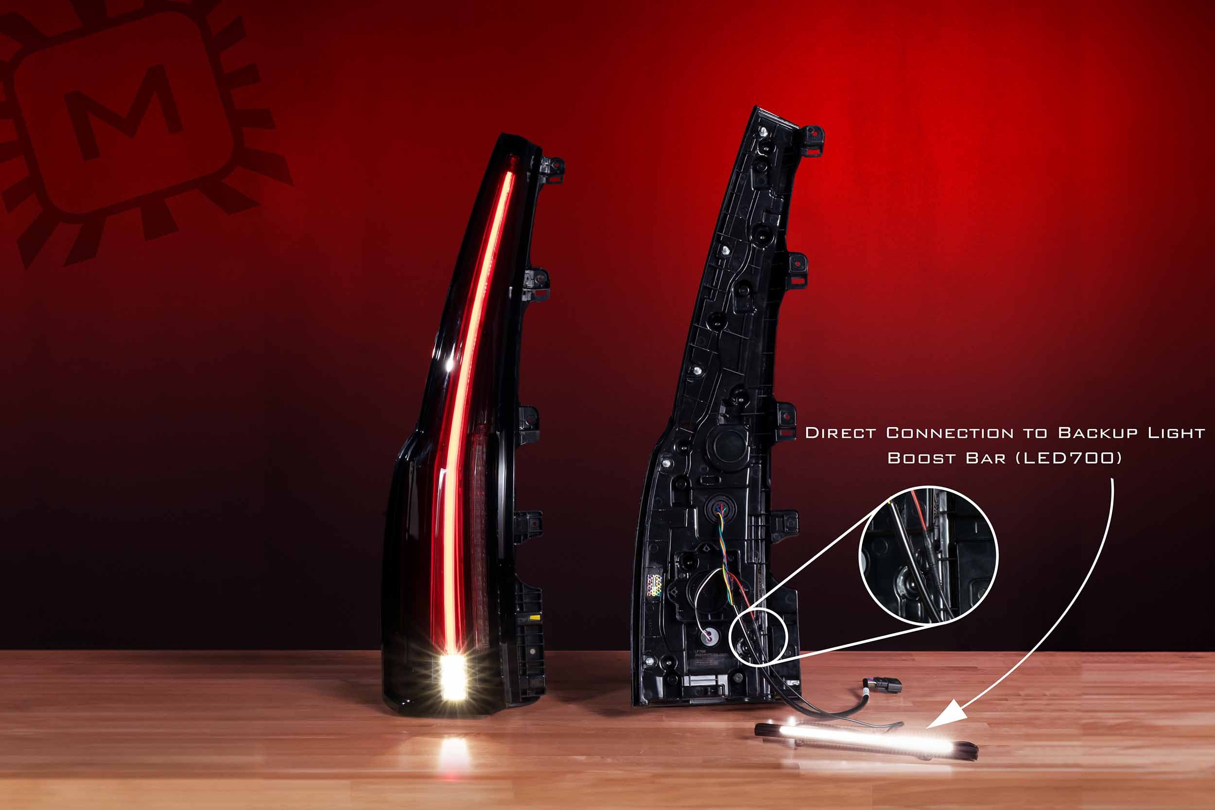 Morimoto XB LED Tail Lights: GMC Yukon (15-20 / Smoked Lens / Set)