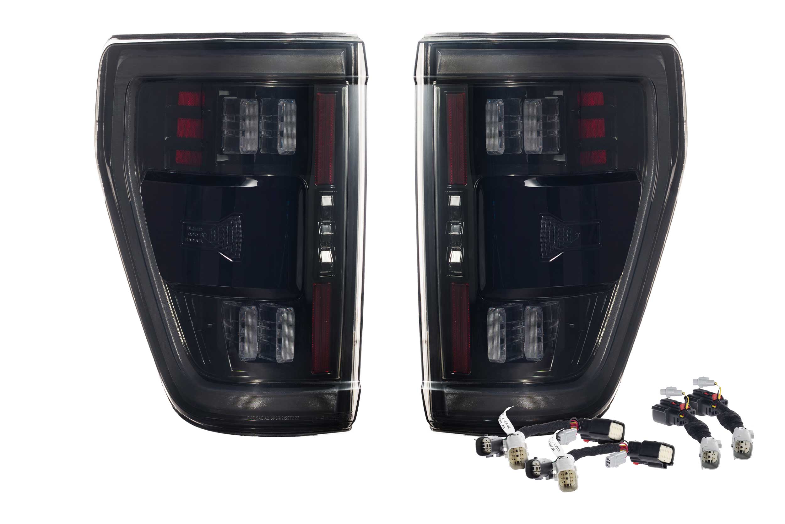 Morimoto XB LED Tail Lights: Ford F-150 (21-23 / Smoked Lens / Set)
