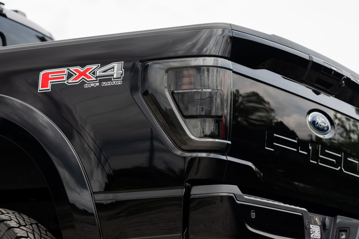 Morimoto XB LED Tail Lights: Ford F-150 (21-23 / Smoked Lens / Set)