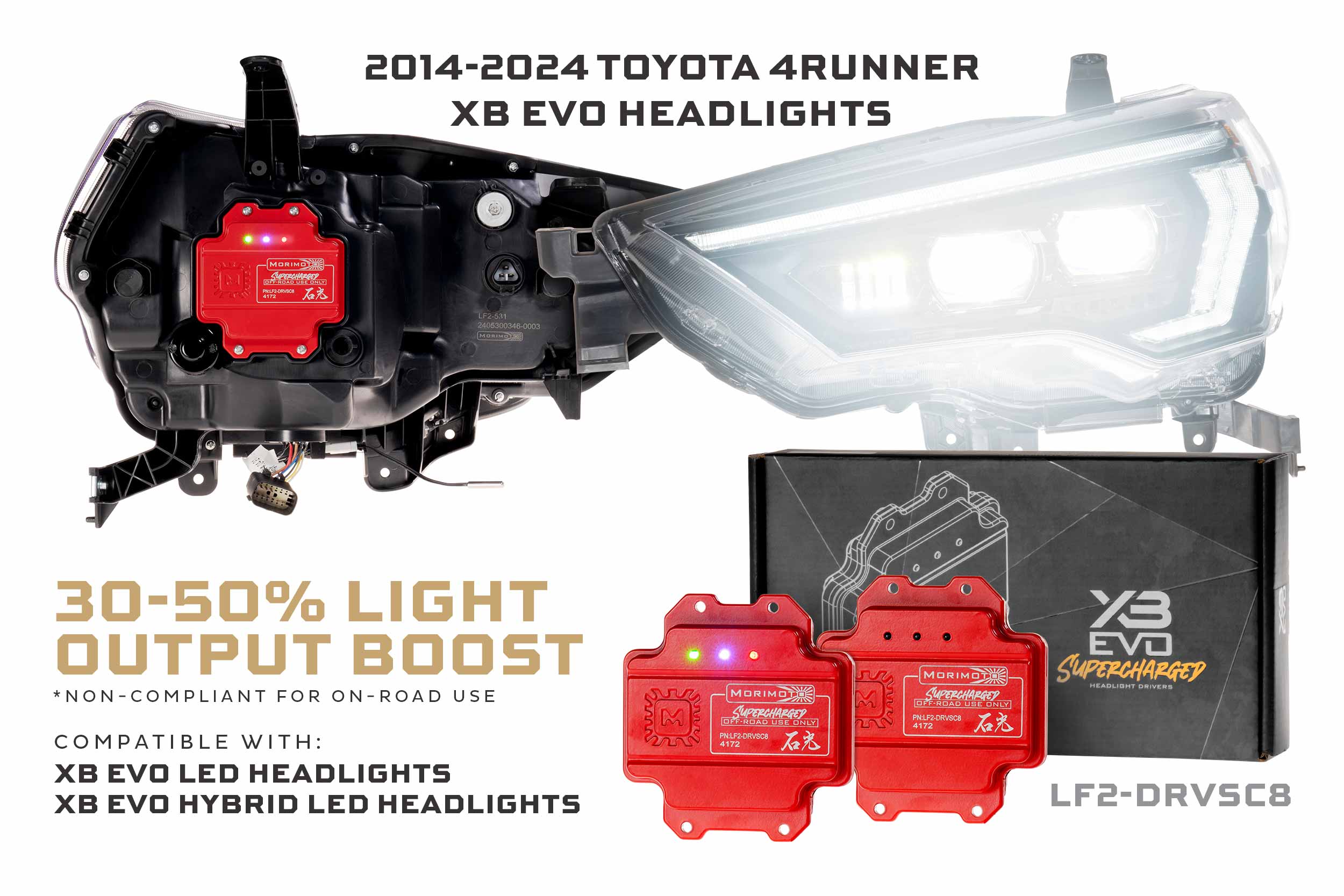 Morimoto Supercharged Drivers: LF2-531 Series (Set)