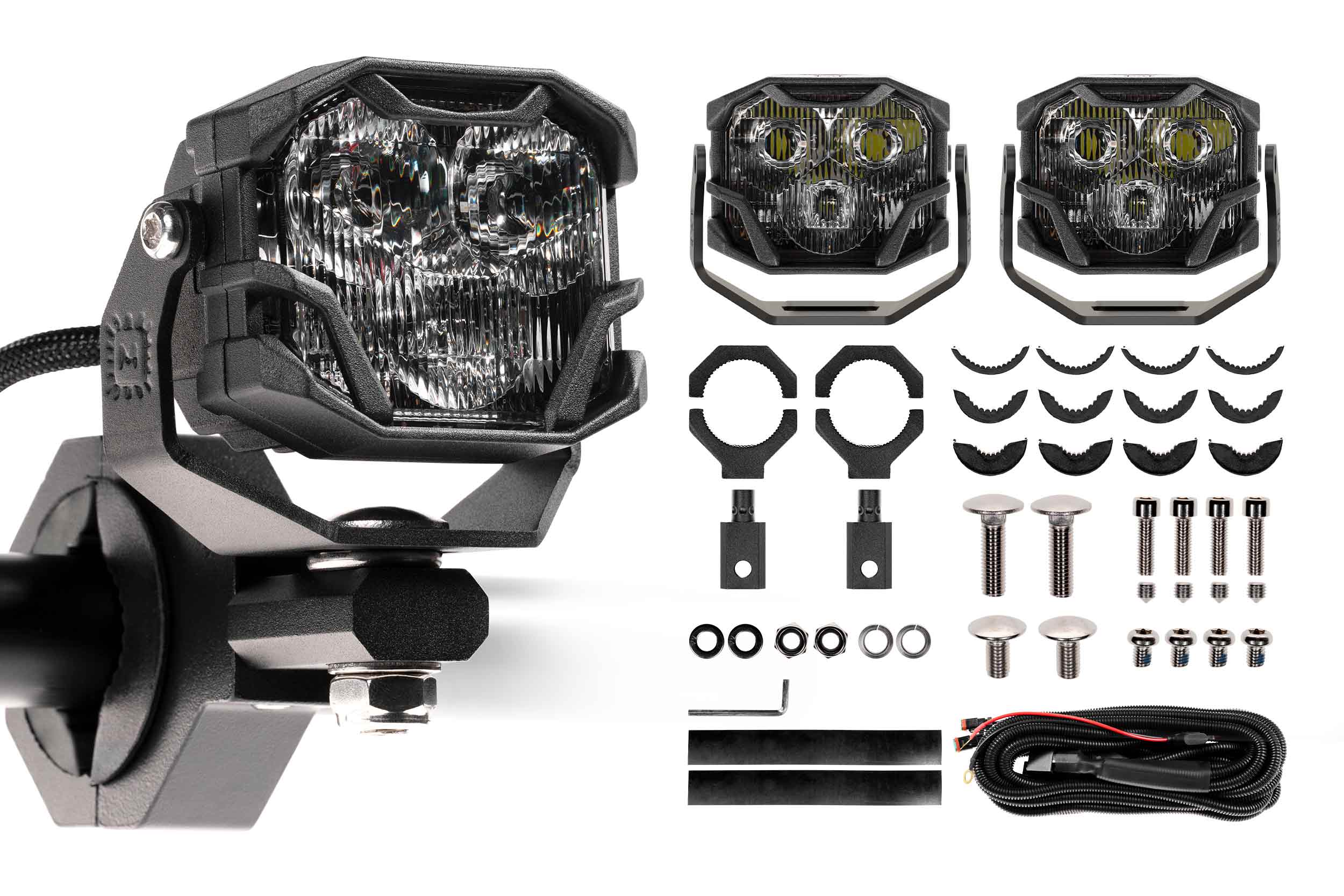Morimoto 4Banger Universal Kit (NCS / Combo / White)
