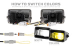 Morimoto XB Evo+ Fog Lights: Type F2 (White + Yellow / Set)