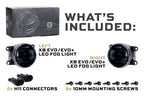 Morimoto XB Evo+ Fog Lights: Type S (White + Yellow / Set)