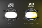 Morimoto XB Evo+ Fog Lights: Type S (White + Yellow / Set)