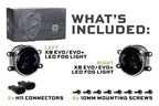 Morimoto XB Evo+ Fog Lights: Type T (White + Yellow / Set)
