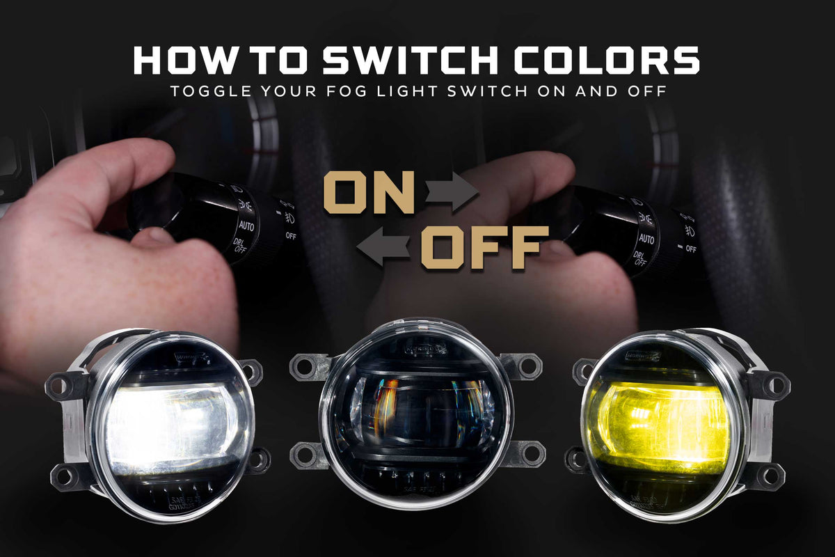 Morimoto XB Evo+ Fog Lights: Type T (White + Yellow / Set)