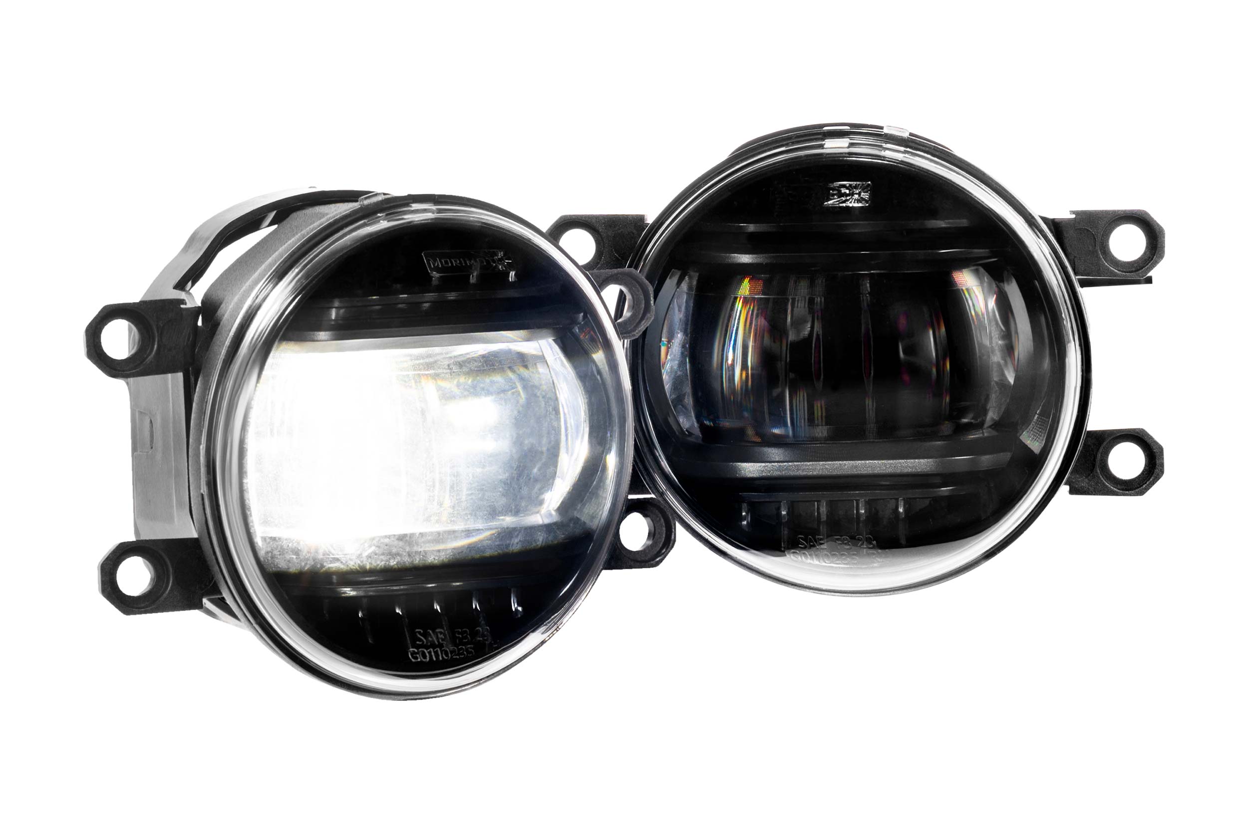 Morimoto XB Evo+ Fog Lights: Type T (White + Yellow / Set)