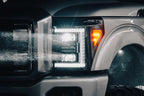 Morimoto XB Hybrid LED Headlights: Ford Super Duty (11-16 / Set)