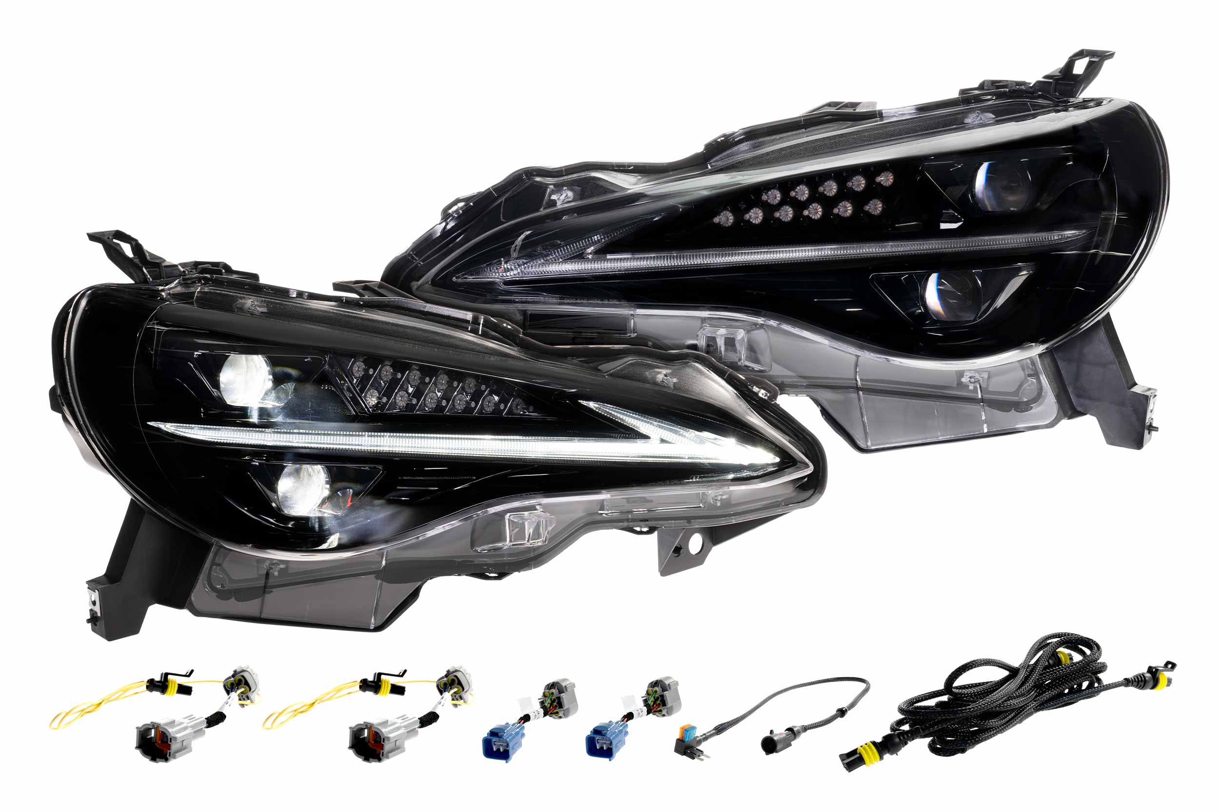 Morimoto XB LED Headlights: FR-S / BRZ / GT86 (12-20 / Gen II / Set)