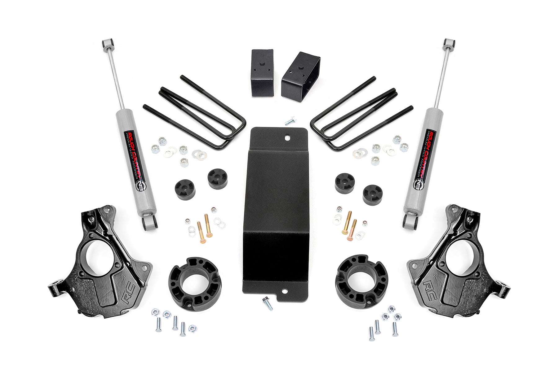 6 Inch Lift Kit | Cast Steel | M1 Struts/M1 | Chevy/GMC 1500 (14-18 & Classic)