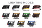 Morimoto XRGB Evo Headlights: 09-18 Dodge Ram (Set)