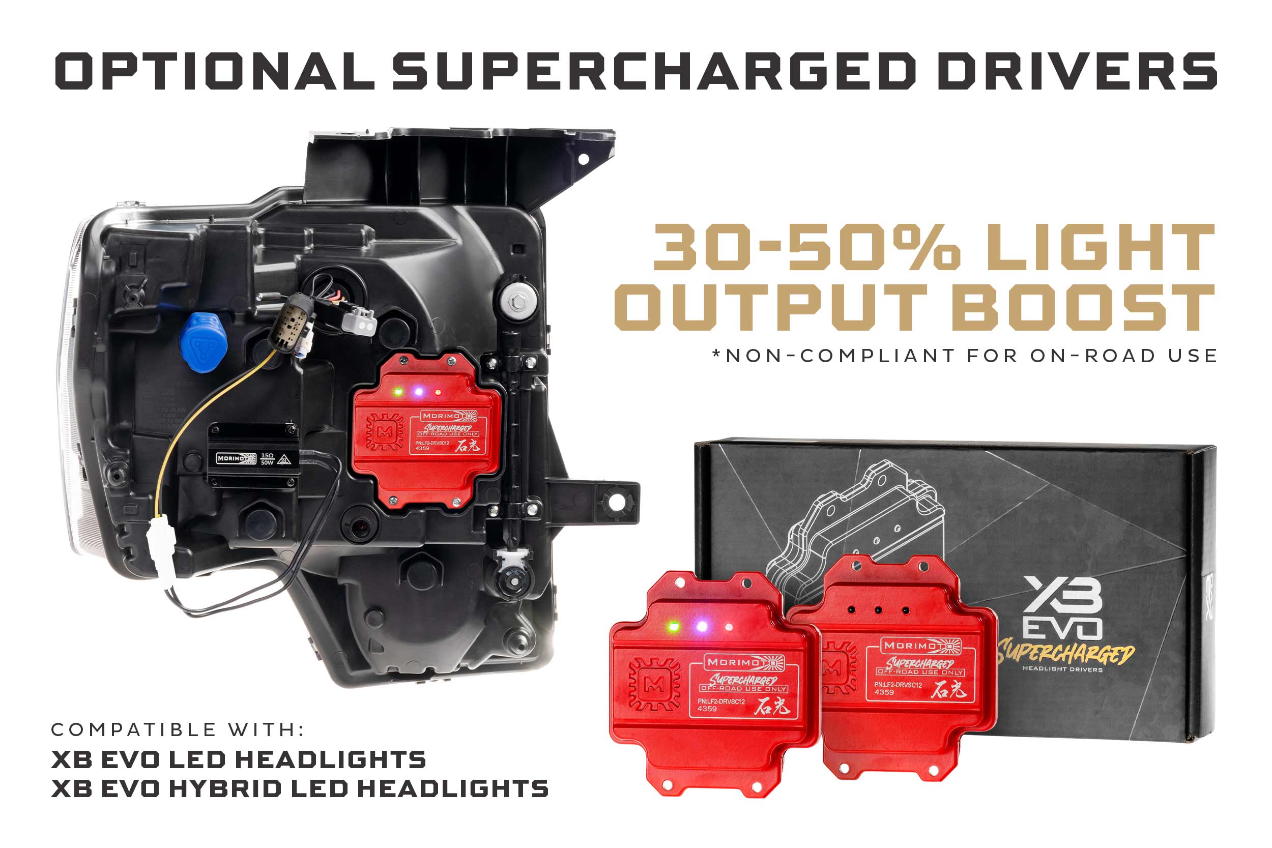 Morimoto XB Evo Headlights: Ford F-150 (09-14 / Set)