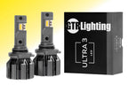 GTR Lighting 9005/9145/H10: GTR Lighting Ultra 3 Yellow (Pair)