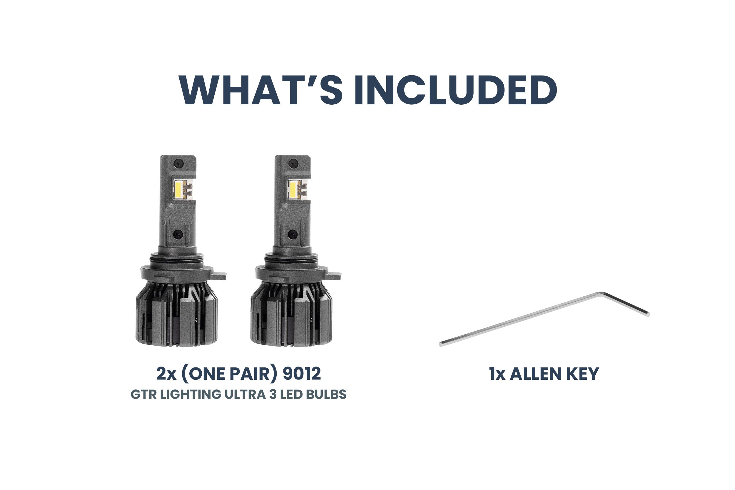 GTR Lighting 9012: GTR Lighting Ultra 3 (Pair)