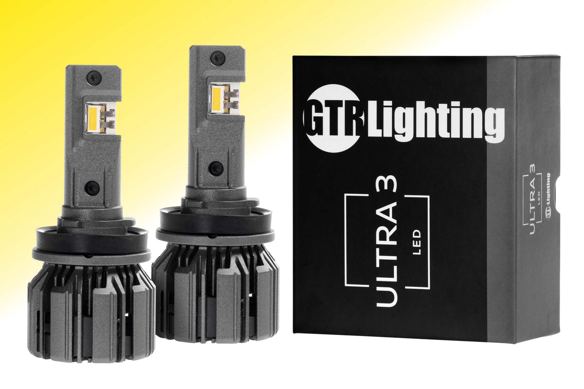 GTR Lighting H11/H9/H8: GTR Lighting Ultra 3 Yellow (Pair)