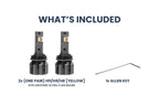 GTR Lighting H11/H9/H8: GTR Lighting Ultra 3 Yellow (Pair)