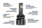 GTR Lighting H11/H9/H8: GTR Lighting Ultra 3 Yellow (Pair)