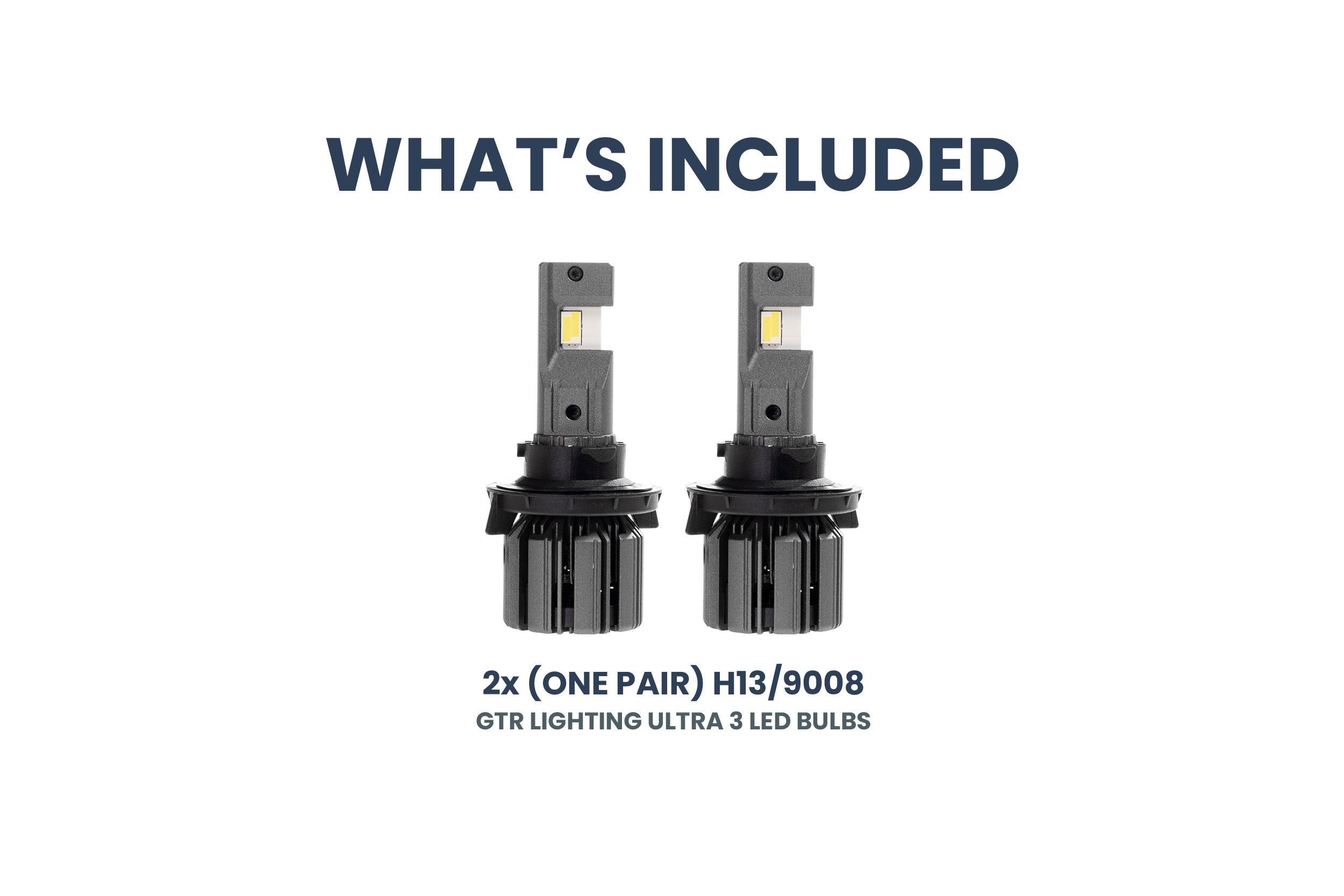 GTR Lighting H13/9008: GTR Lighting Ultra 3 (Hi/Lo / Pair)