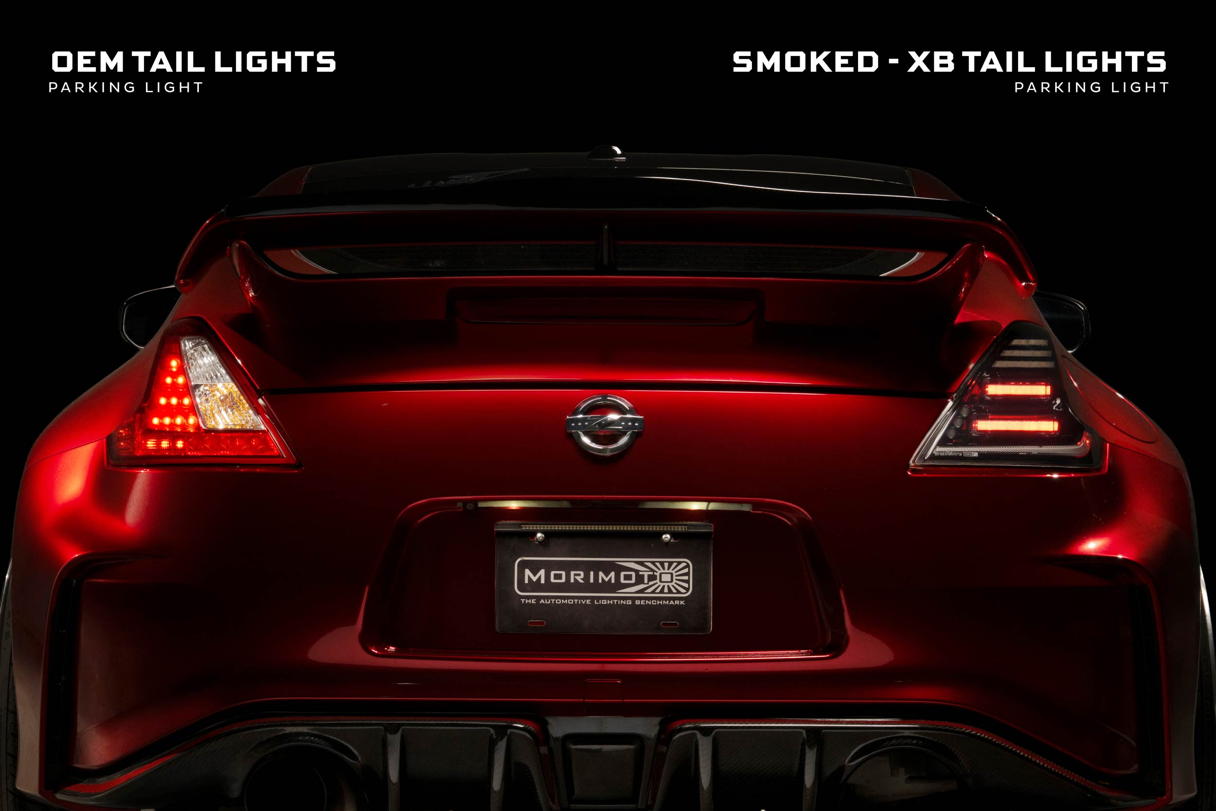 Morimoto XB LED Tail Lights: 09-21 Nissan 370Z (Gen II / Smoked / Set)