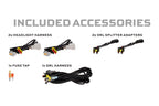 Morimoto XB LED DRL: 15-21 Nissan 370Z Nismo Bumper (Set)