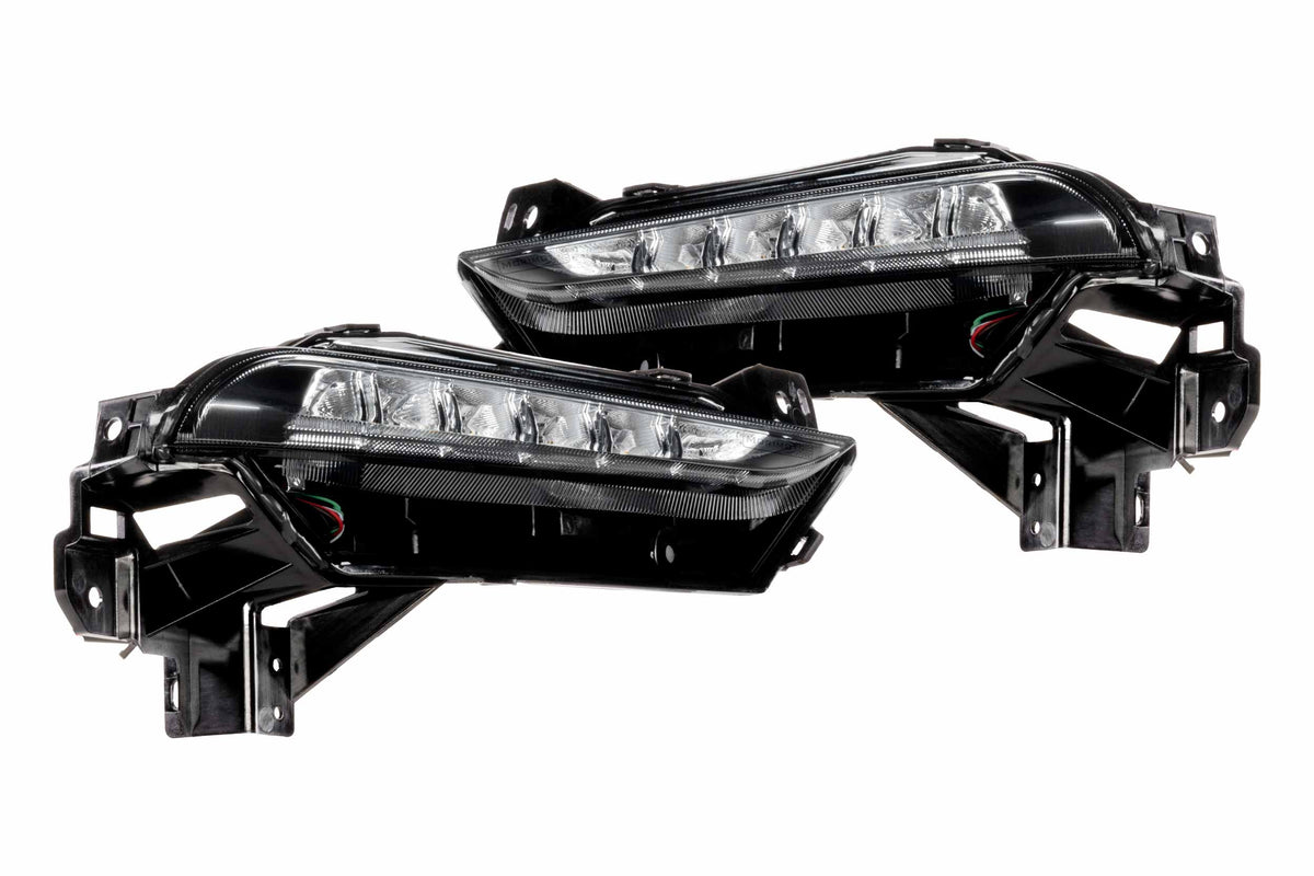 Morimoto XB LED DRL: 15-21 Nissan 370Z Nismo Bumper (Set)