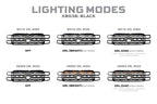 Morimoto XBG LED Grille: 23-27 Super Duty (Black / Each)