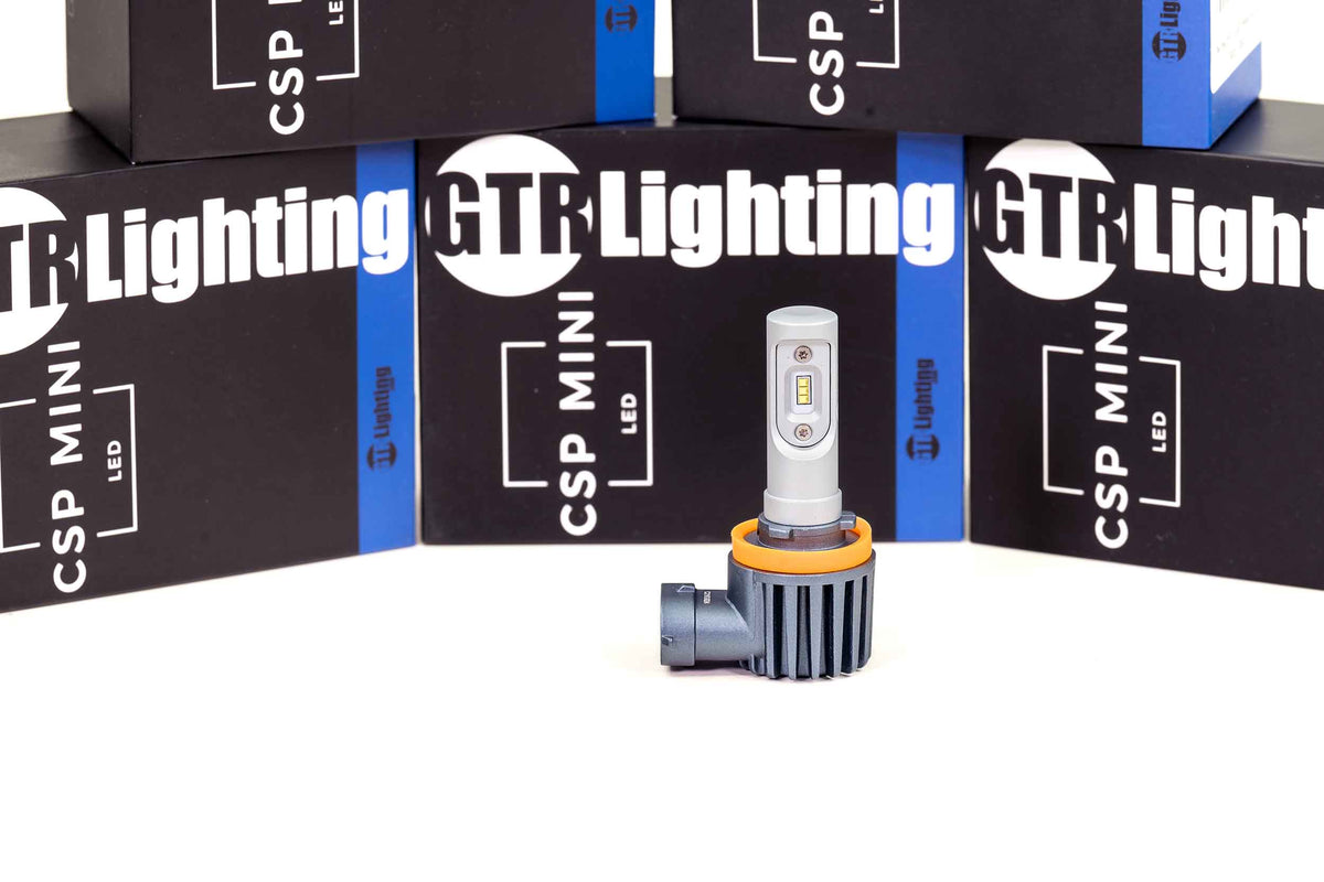 GTR Lighting H11/H9/H8: GTR CSP Mini LED Bulb