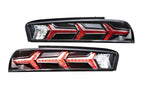 Morimoto XB LED Tail Lights: Chevrolet Camaro (16-18 / Red Lens Lambo / Set)