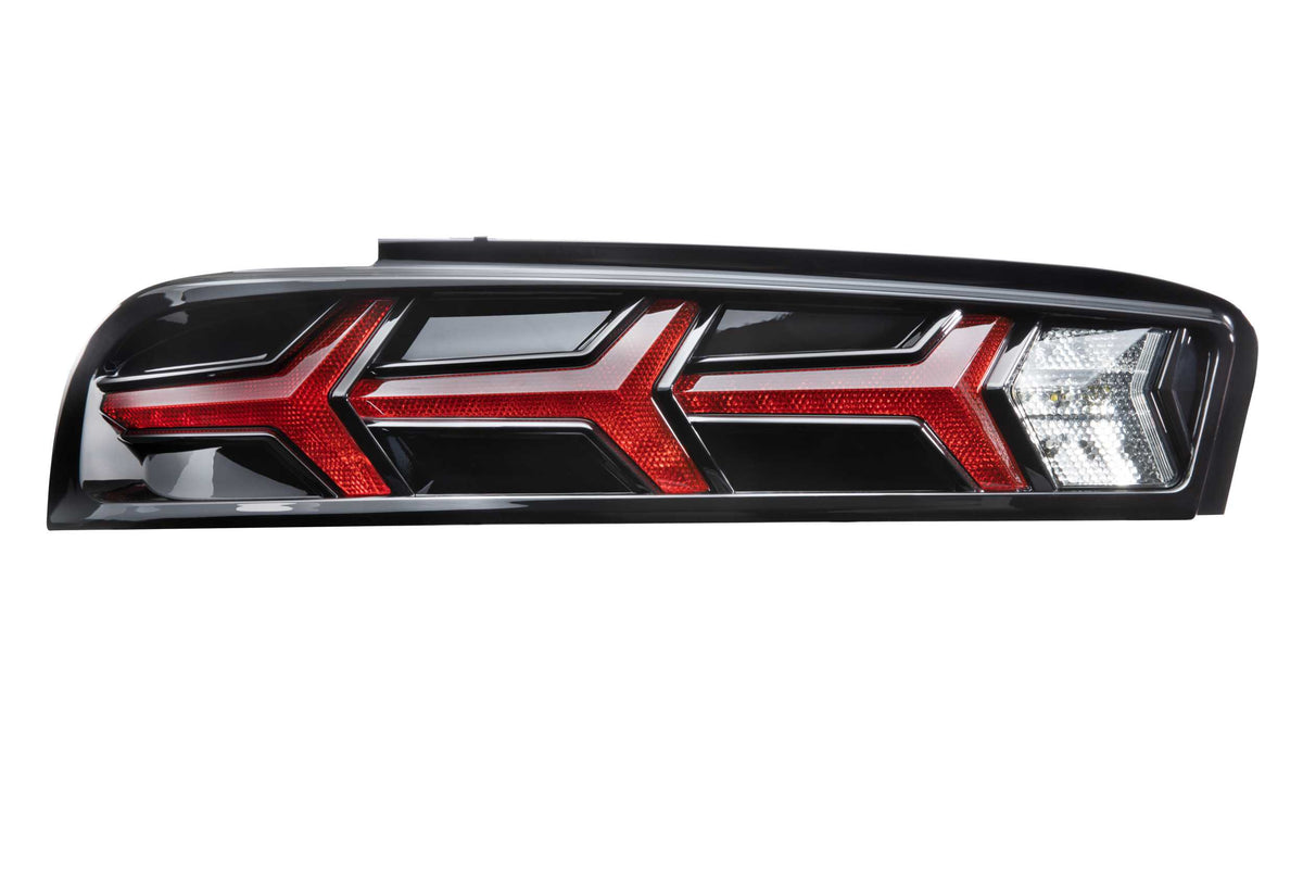 Morimoto XB LED Tail Lights: Chevrolet Camaro (16-18 / Red Lens Lambo / Set)